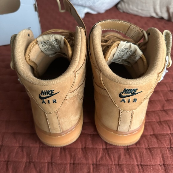 Nike Air Force 1 ‘07 Mid Flax (2014) Size 8 M - Picture 7 of 10